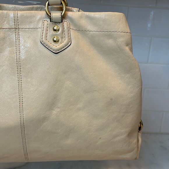 Coach Bag Purse Handbag Ashley Leather Carry All Satchel Shoulder Bag - Picture 6 of 16